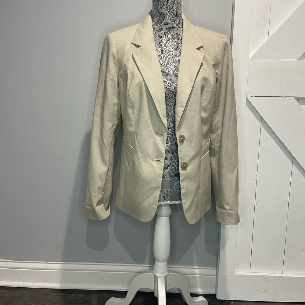 The Limited Cream Blazer